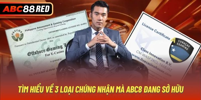 Tìm hiểu về 3 loại chứng nhận mà ABC8 đang sở hữu